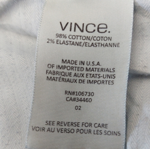 Vince Mason relaxed rolled Ombre skinny Jeans size 26 - Picture 13 of 14